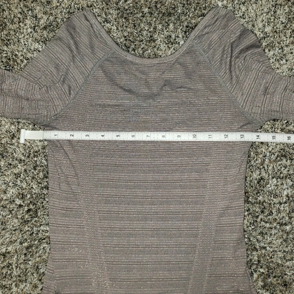 Athleta| Fitted Ribbed Long Sleeve Top